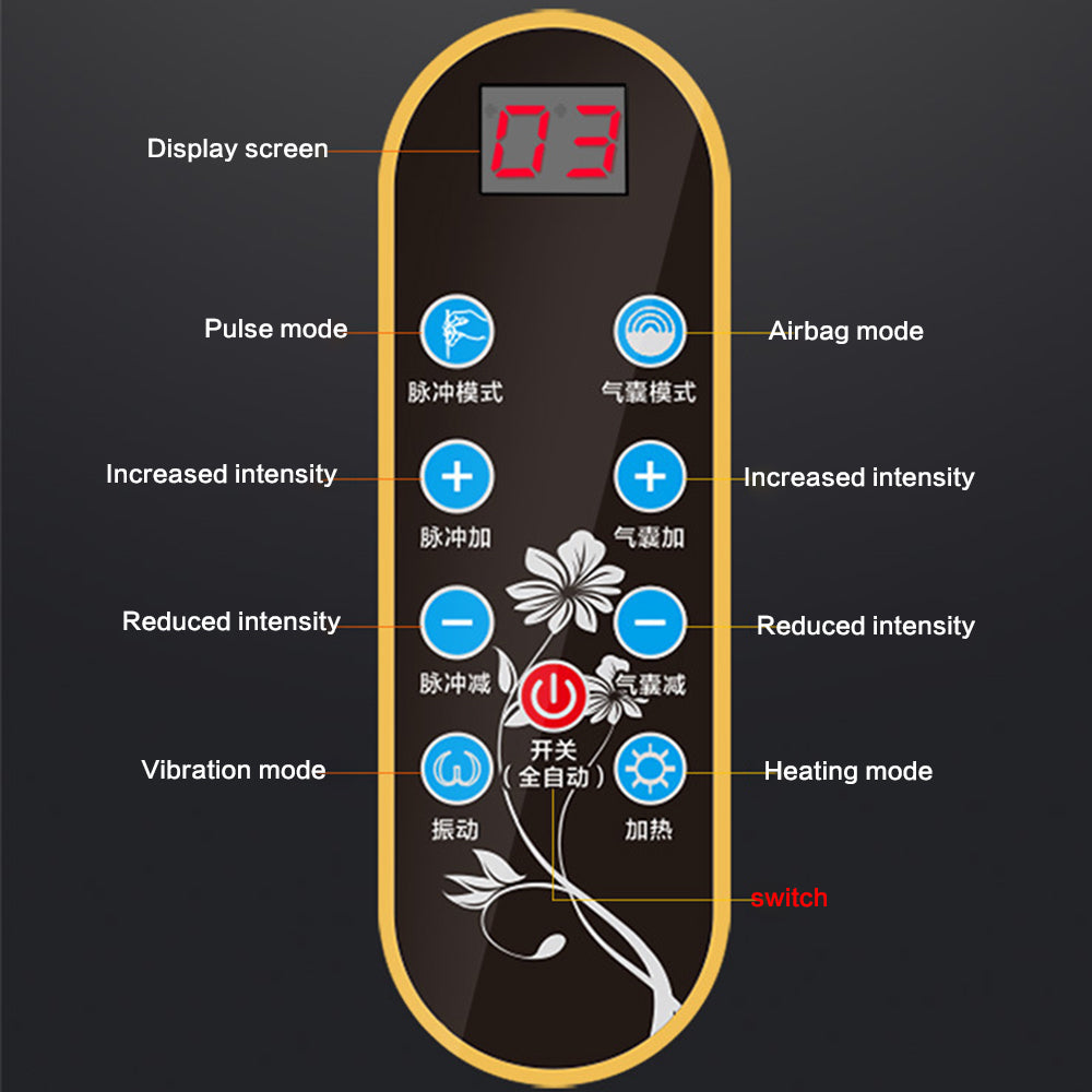 Relaxation Electric Lumbar Traction Device Waist Back Massager Vibration Massage Lumbar Spine Support Waist Relieve Fatigue