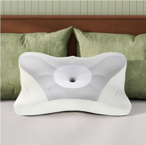 Cervical Neck Pillow, Cooling Ergonomic Memory Foam Pillows  Dual Height Orthopedic Support Contour Pillow For Side