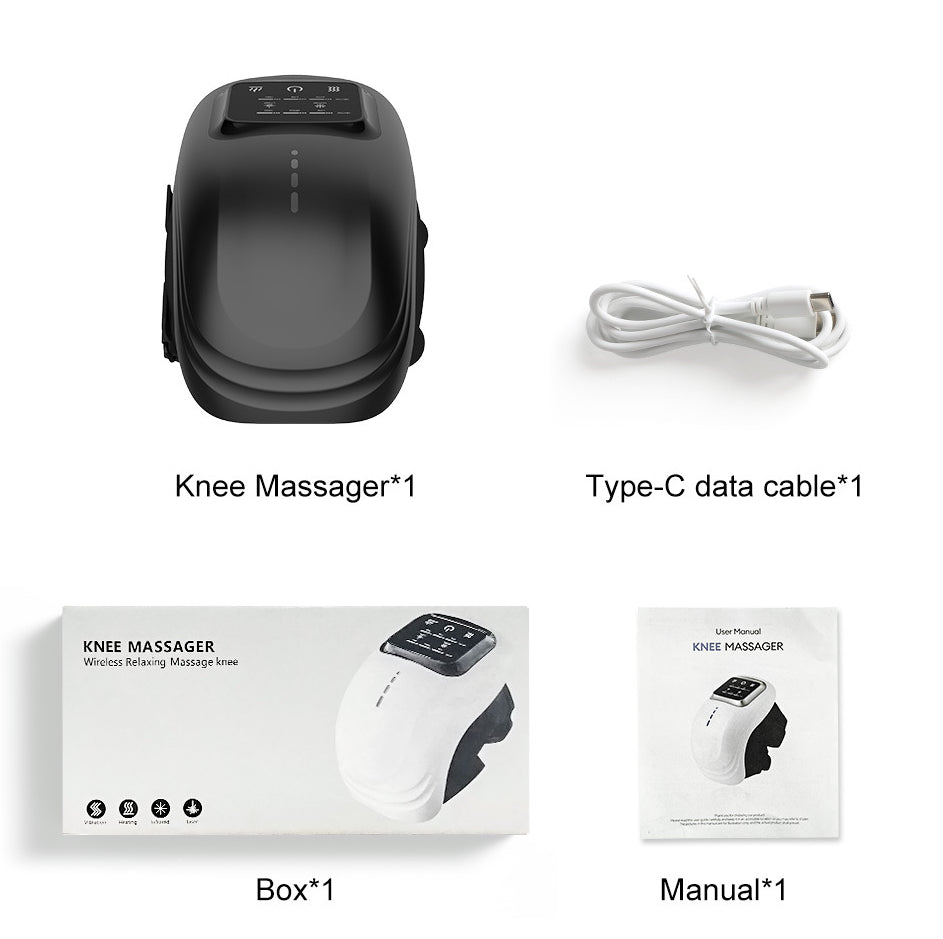 Knee Massager – Heat, Infrared Laser & Vibration Therapy for Pain Relief
