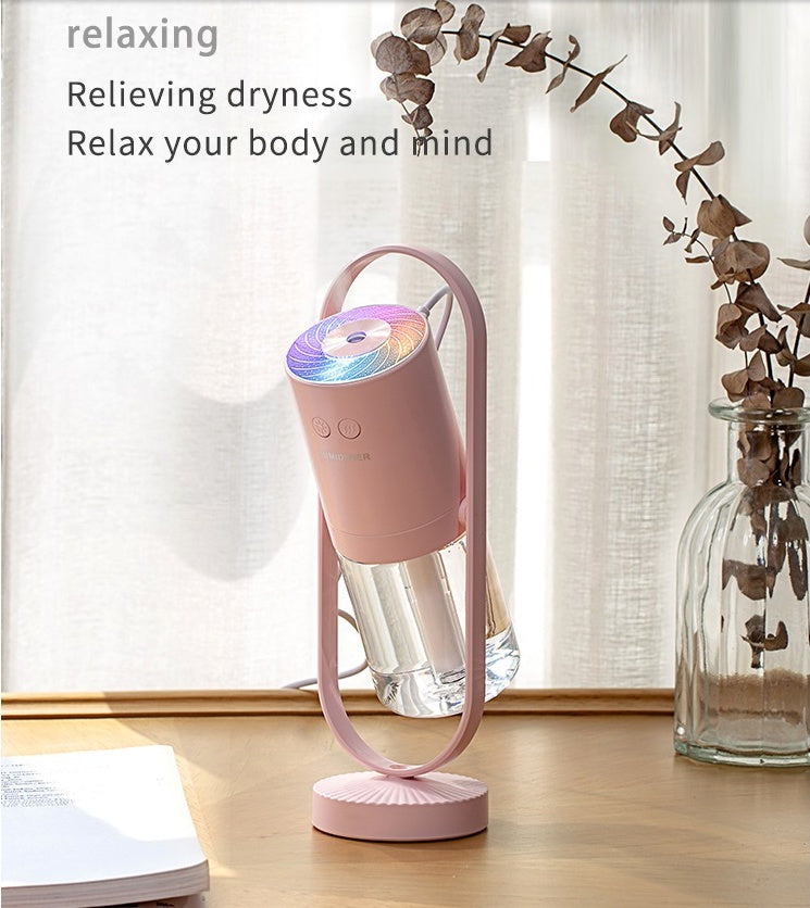 Magic Shadow USB Humidifier — Night Light Projector & Air Purifier