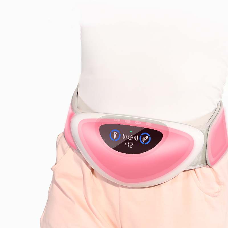 Menstrual Pain Relief Heating Belt with Pulse Massage & Red Light Therapy