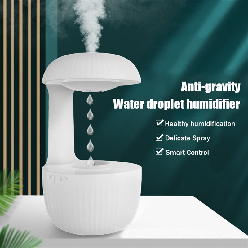 Anti-Gravity Levitating Humidifier — Floating Water Drops Cool Mist Maker