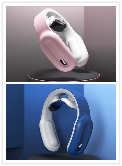 Neck Massager with Remote Control — Low-Frequency Pulse Therapy