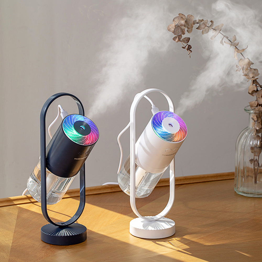 Magic Shadow USB Humidifier — Night Light Projector & Air Purifier