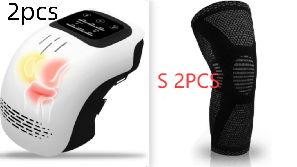 Knee Massager – Heat, Infrared Laser & Vibration Therapy for Pain Relief