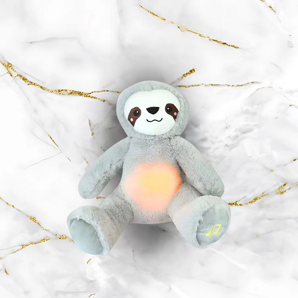Breathing Lamb Baby Sleep Soother — Plush Toy with Music
