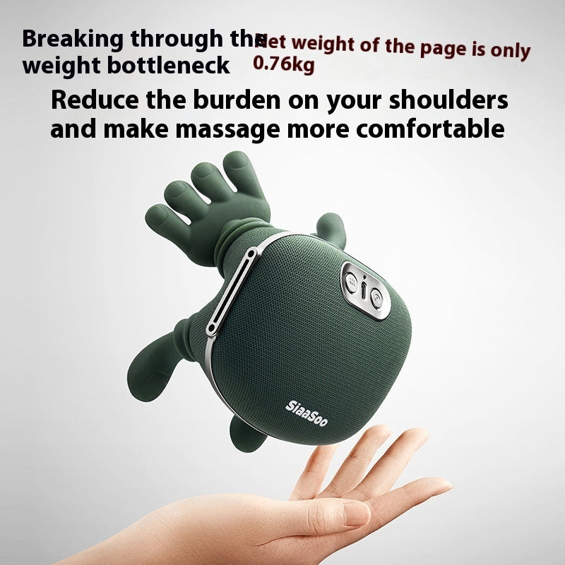 Wireless Neck & Shoulder Massager — 4D Kneading with Heat
