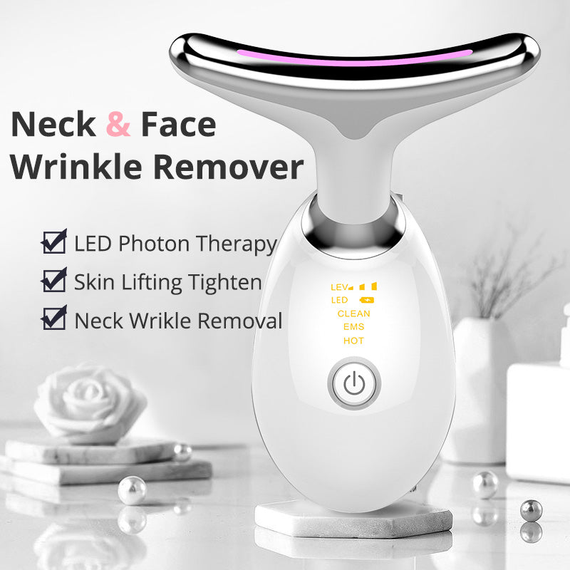 EMS Neck Lifting Massager — Microcurrent Anti-Wrinkle Device