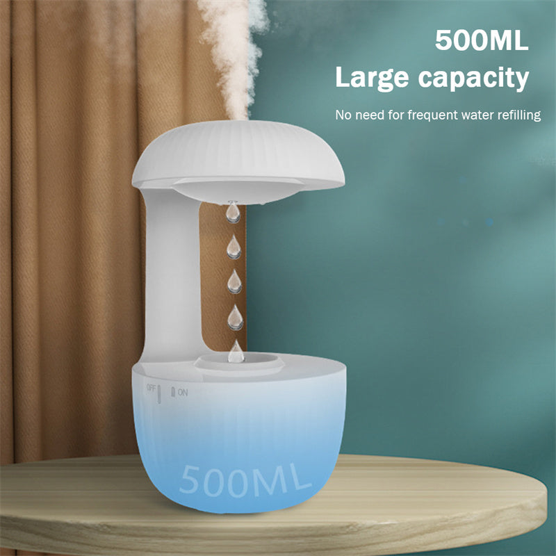 Anti-Gravity Levitating Humidifier — Floating Water Drops Cool Mist Maker