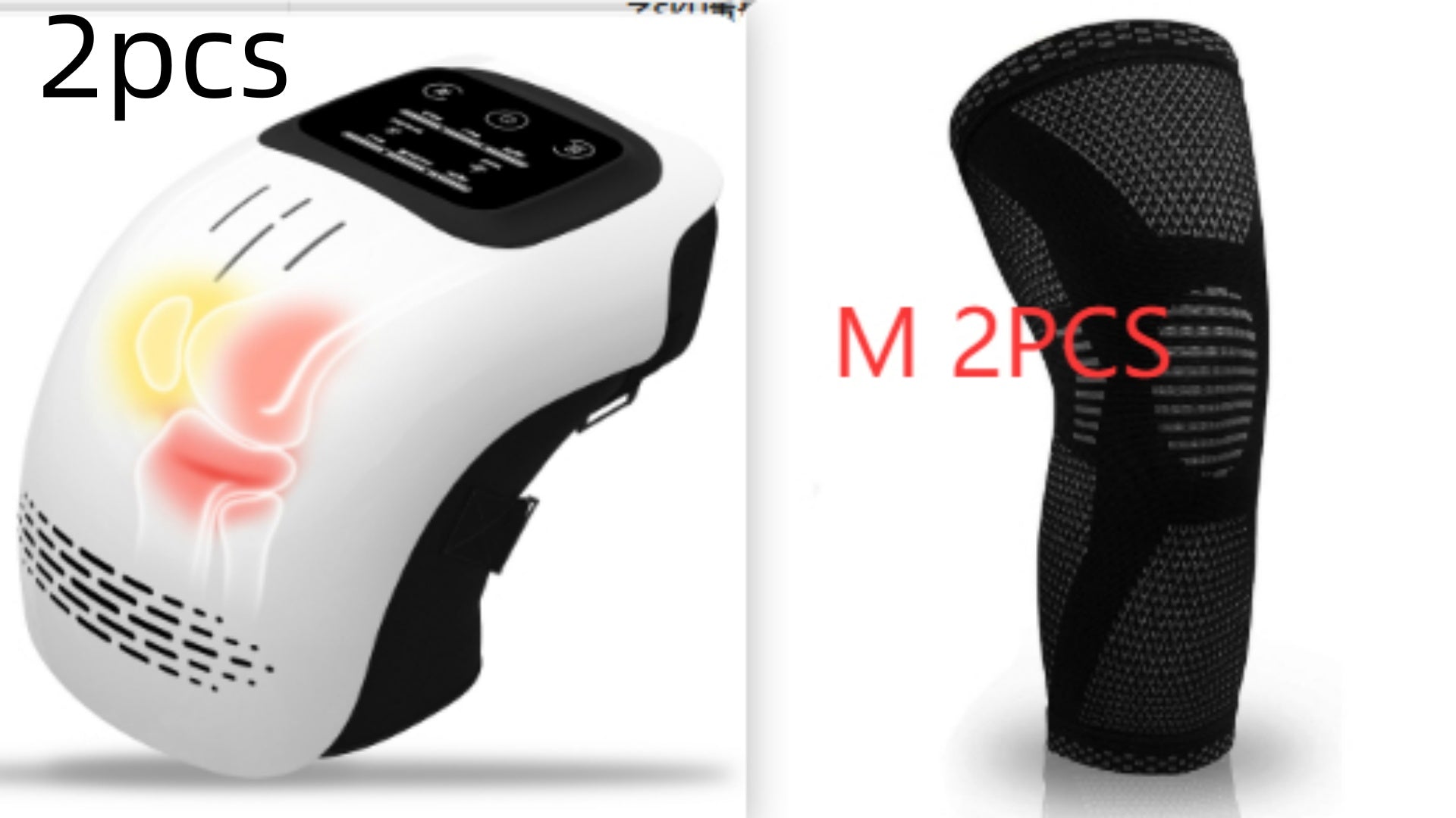 Knee Massager – Heat, Infrared Laser & Vibration Therapy for Pain Relief