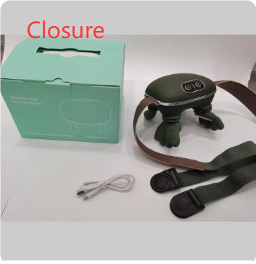 Wireless Neck & Shoulder Massager — 4D Kneading with Heat