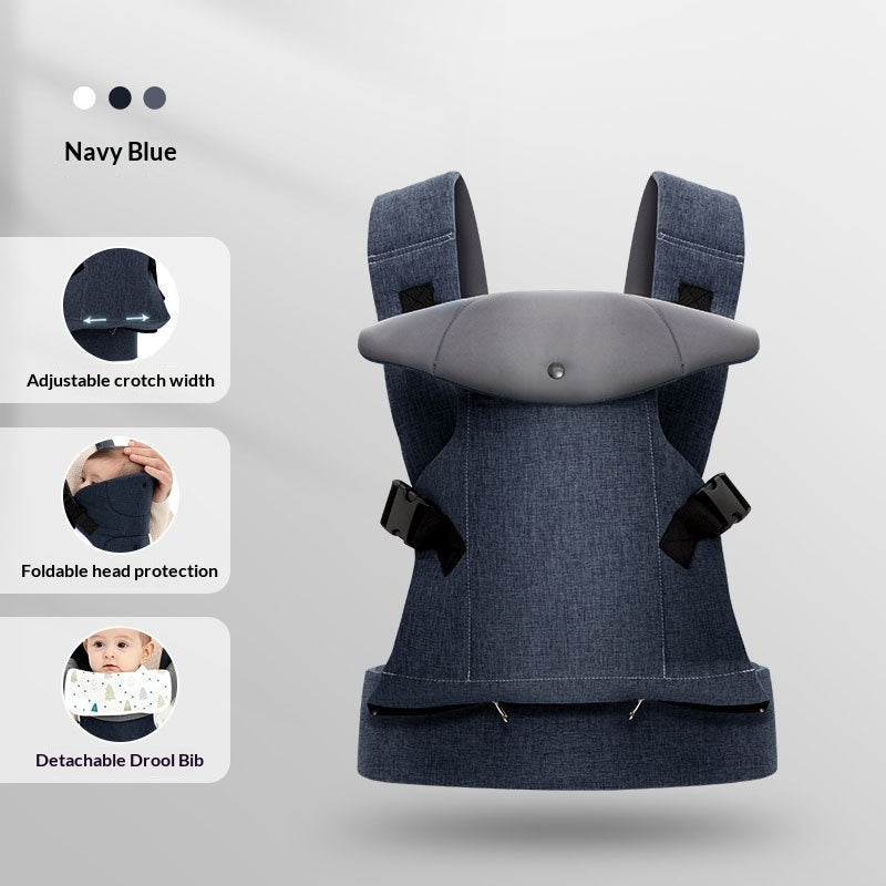 3-in-1 Ergonomic Baby Carrier — Kangaroo, Chest & Back Carry