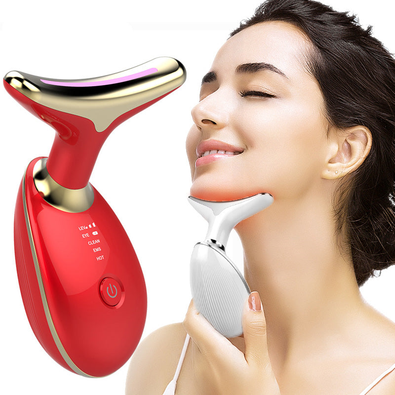 EMS Neck Lifting Massager — Microcurrent Anti-Wrinkle Device